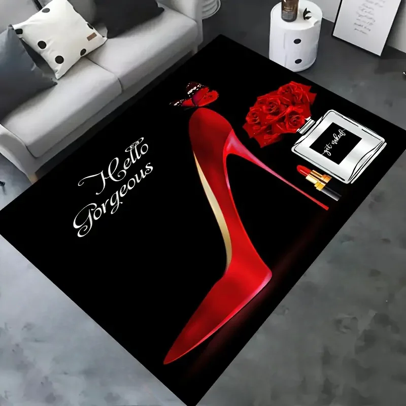 Commercial Printing Supplies Usa - Alfombra roja con estampado de tacones