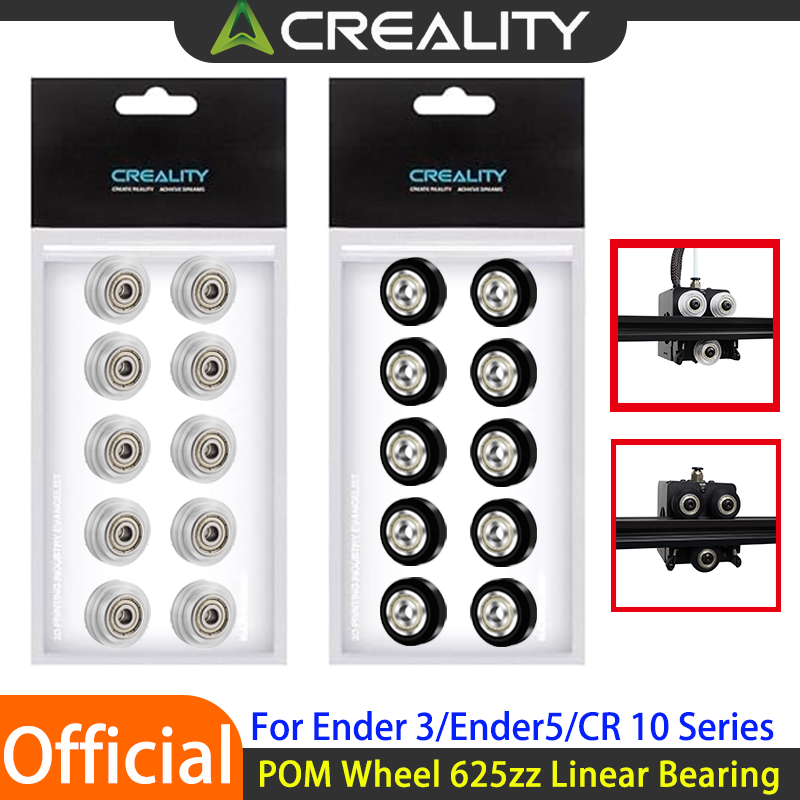 Creality Printer Ender 3 - Rodamiento lineal de polea de plástico