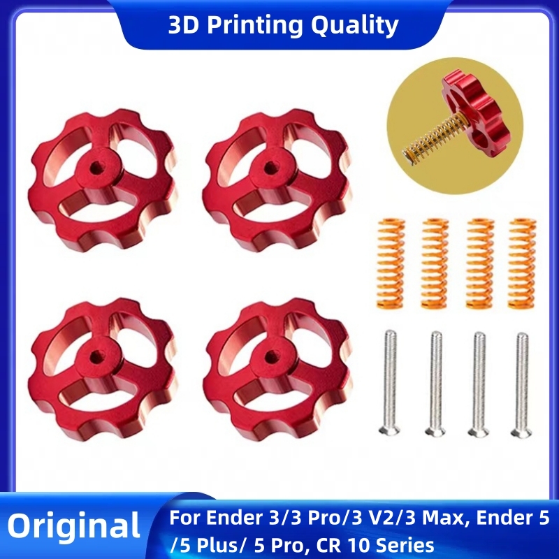 Tuercas de nivelación metálica - Creality Printer Ender 3 reseña y precio